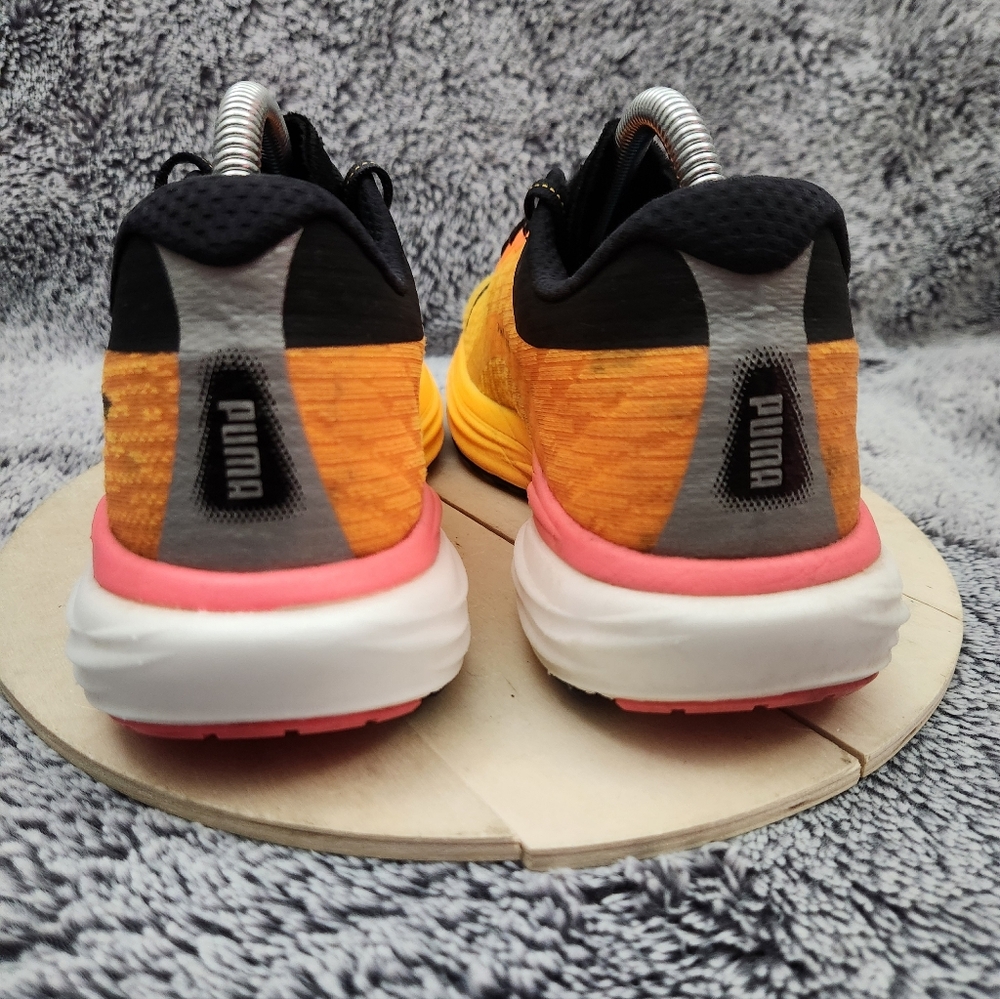 Puma Deviate Nitro 2 'Sunset Glow Sun Stream Black Men's Size 8 - Picture 7 of 9